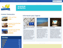 Tablet Screenshot of guiapuntadeleste.com